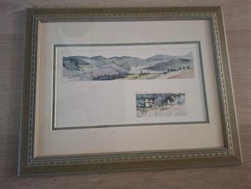 Kees Houtman gesigneerde aquarel [3] beschikbaar voor biedingen
