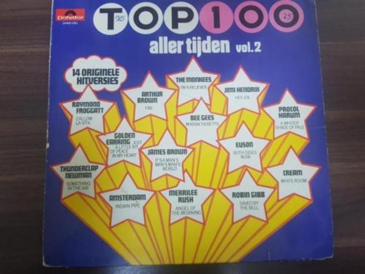 Top 100 Aller Tijden Vol.2, Cd's en Dvd's, Vinyl | Verzamelalbums, Zo goed als nieuw, Pop, 12 inch, Ophalen