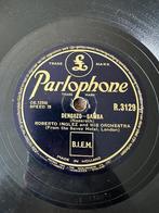 Bakeliet plaat van Roberto Inglez and his Orchestra, Gebruikt, Overige formaten, Ophalen of Verzenden, 1940 tot 1960