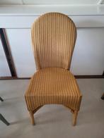 4 rotan stoelen, Huis en Inrichting, Stoelen, Ophalen, Zo goed als nieuw, Bruin, Twee