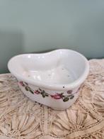 Hartvormige Apilco fruittest met rozen, Antiek en Kunst, Antiek | Servies los, Ophalen of Verzenden