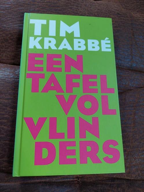 Een tafel vol vlinders - Tim Krabbé, Boeken, Boekenweekgeschenken, Zo goed als nieuw, Ophalen of Verzenden