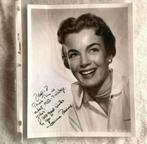 Esther Williams gesigneerde foto 1956-1957 joanna barres ZW, Verzamelen, Muziek, Artiesten en Beroemdheden, Ophalen of Verzenden