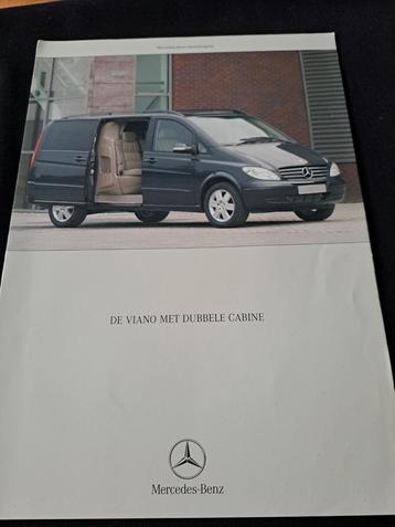 Mercedes-Benz Viano Brochure beschikbaar voor biedingen