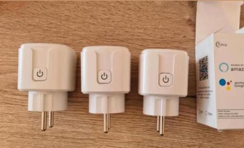 Slimme Stekker - Smart Plug - Met Tijdschakelaar en Energiem, Hobby en Vrije tijd, Elektronica-componenten, Ophalen of Verzenden