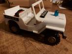 Vintage blikken auto Police Jeep, Hobby en Vrije tijd, Ophalen of Verzenden, Gebruikt, Auto, Overige merken