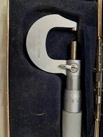 Mitutoyo Micrometer 0-25mm, Ophalen of Verzenden, Zo goed als nieuw, Overige meters