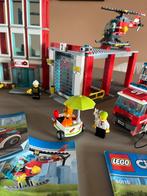 LEGO City Brandweerkazerne 60110, Ophalen, Zo goed als nieuw, Complete set, Lego