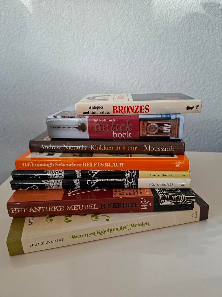 Antiek bundel boeken, Ophalen of Verzenden