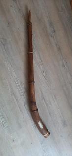 Antiek blaasinstrument hout, Gebruikt, Ophalen, Houtblazer