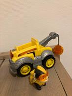 Paw Patrol Rubble Bulldozer met Figuur, Ophalen of Verzenden, Zo goed als nieuw, Jongen of Meisje