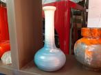 keramiek retro jaren 70 design vaas lange hals vintage, Gebruikt, Overige kleuren, Aardewerk of Porselein, ?