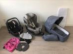 Alles in één koop; Kinderwagen, maxi cosi, cybex autostoel., Verstelbare duwstang, Zo goed als nieuw, Combiwagen, Ophalen