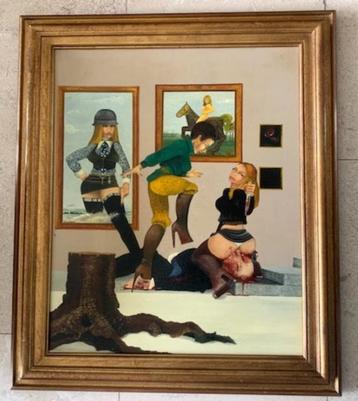 Surrealistisch macaber realisme - Nicholas Smith (geb.1960) beschikbaar voor biedingen