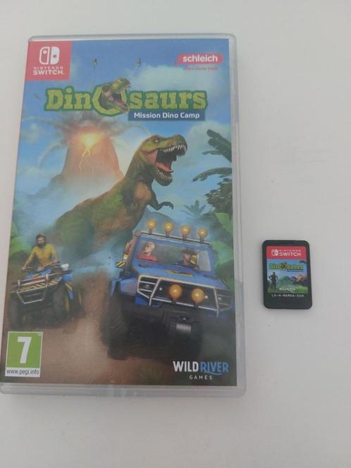 Nintendo Switch Dinosaurs Mission Dino Camp, Spelcomputers en Games, Games | Nintendo Switch, Zo goed als nieuw, 1 speler, Vanaf 12 jaar
