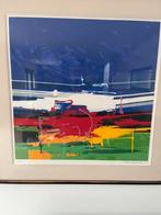 Frank Lejeune zeefdruk 12/90. 75x75., Antiek en Kunst, Ophalen of Verzenden