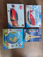 4x 3d puzzel, Ophalen of Verzenden, Minder dan 500 stukjes, Zo goed als nieuw, Rubik's of 3D-puzzel