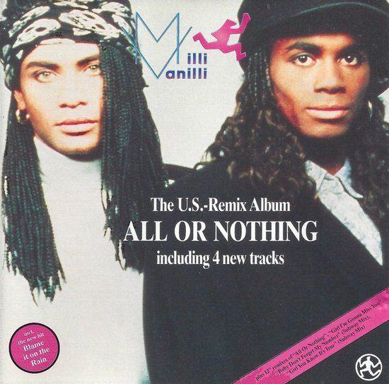 CD Milli Vanilli All or Nothing: The U.S. Remix Album, Cd's en Dvd's, Cd's | Pop, Gebruikt, 1980 tot 2000, Ophalen of Verzenden