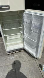Crème Smeg Koelkast met Vriezer - Direct op te halen!, Ophalen, Gebruikt, 200 liter of meer, 60 cm of meer