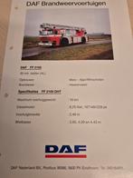 Daf FF21 brandweer wagen 30 meter ladder teruggeplaatste as, Ophalen of Verzenden, Overige merken