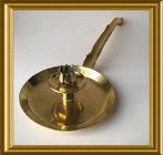 Oude koperen blaker, kandelaar, Antiek en Kunst, Ophalen of Verzenden, Koper of Brons