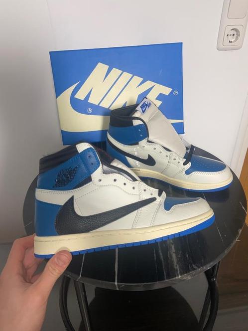 Jordan 1 High Travis Scott Fragments - Maat 40 t/m 43, Kleding | Heren, Schoenen, Nieuw, Sneakers of Gympen, Verzenden