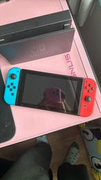 Nintendo switch, Spelcomputers en Games, Spelcomputers | Nintendo Switch, Ophalen, Zo goed als nieuw, Met 2 controllers, Switch Original