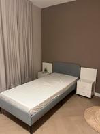 IKEA Slattum bed 90x200 met matras, Huis en Inrichting, Slaapkamer | Bedden, Ophalen, 90 cm, Eenpersoons, Zo goed als nieuw