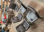 Leren kamerstoelen 5 stuks, Huis en Inrichting, Stoelen, Ophalen, Zo goed als nieuw