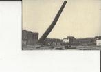 Dordrecht Riedijk Sloop schoorsteen gasfabriek 1972, Ophalen of Verzenden, 1960 tot 1980, Ongelopen, Zuid-Holland