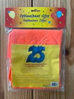 Opblaasbaar cijfer 25 NIEUW, Ophalen of Verzenden, Nieuw, Versiering, Verjaardag