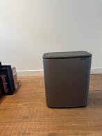 Brabantia Touvh Bin Prullenbak 60 L, Huis en Inrichting, 50 tot 75 cm, 40 liter of meer, Ophalen of Verzenden, Zo goed als nieuw