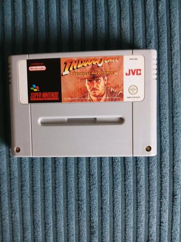 Super nintendo indiana jones greatest adventures beschikbaar voor biedingen