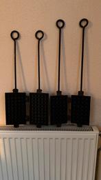 2 Antieke Wafelijzers, Antiek en Kunst, Ophalen of Verzenden