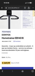 Domyos EB140 B Hometrainer - Als nieuw!, Ophalen, Zo goed als nieuw, Metaal, Benen