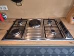 Unieke kookplaat 5-pits combi gas/elektrisch, Ophalen, Gebruikt, Inbouw, Gas