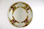 Ronde Italiaanse Muranoglas spiegel van Mazzega, Ophalen of Verzenden, Rond, Minder dan 100 cm