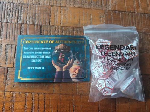 Wizards of the Coast D&D Xanathar's True Love Dice, Hobby en Vrije tijd, Gezelschapsspellen | Bordspellen, Nieuw, Ophalen of Verzenden