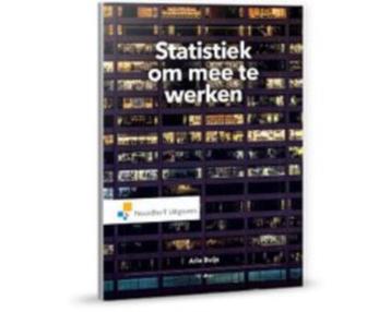 Statistiek om mee te werken 9789001877170 beschikbaar voor biedingen
