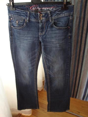  Blauwe bootcut jeans/spijkerbroek Five Esprit.(38)