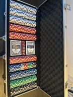 Pokerset in koffer met fiches en kaarten, Vijf spelers of meer, BCG, Nieuw, Ophalen of Verzenden