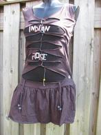 Nieuw jurkje tuniek indian rose bruin paars maat s, Paars, Nieuw, Schipluidenlaan 20 5035KJ Tilburg, Merkfreak