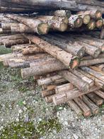 Spar palen naaldhout in barst 400 tot 600cm lengtes, Tuin en Terras, Palen, Balken en Planken, Ophalen of Verzenden, Nieuw, Palen