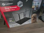 Flamingo Kennel Kazan Zwart maat L, Dieren en Toebehoren, Hondenhokken, Ophalen, Zo goed als nieuw, Minder dan 65 cm