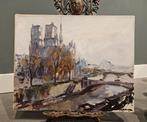 Schilderij Jan Korthals (1916-1972) gesigneerd, Ophalen of Verzenden