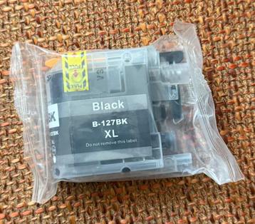 Zwarte inkt voor Brother printer B-127BK XL beschikbaar voor biedingen