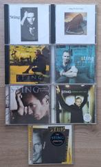 Sting - verzameling van 7 cd's  - The Police, Gebruikt, Ophalen of Verzenden, Poprock