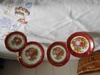 4 oude bordjes Limoges, Antiek en Kunst, Curiosa en Brocante, Ophalen