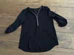 zwarte NED blouse L in ~~nieuw~~ staat, Verzenden, Zo goed als nieuw, Maat 42/44 (L), Zwart