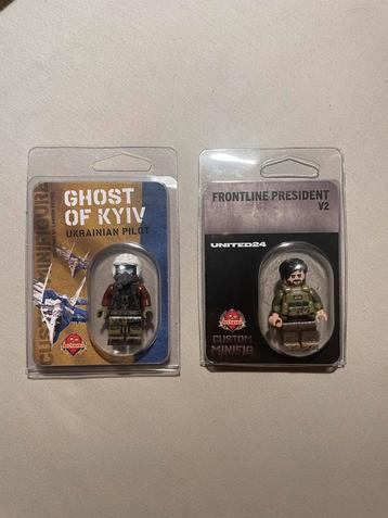 Brickmania Custom Minifiguren - Ghost of Kyiv & Zelensky beschikbaar voor biedingen